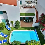 L&a Prainha 3 Bedrooms Heated Pool 5 M Walking To The 度假居 阿尔沃尔