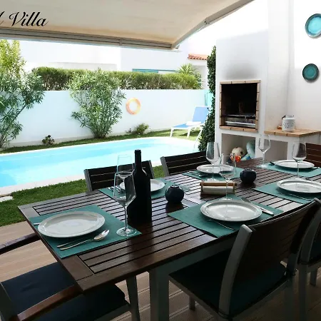 Дом отдыха L&a With Private Heated Pool In Prainha *