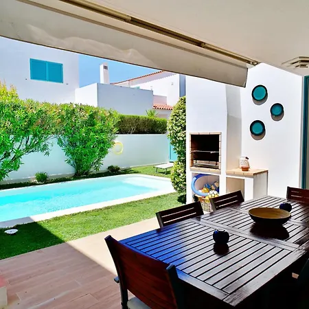 L&a Prainha 3 Bedrooms Heated Pool 5 M Walking To The * Alvor